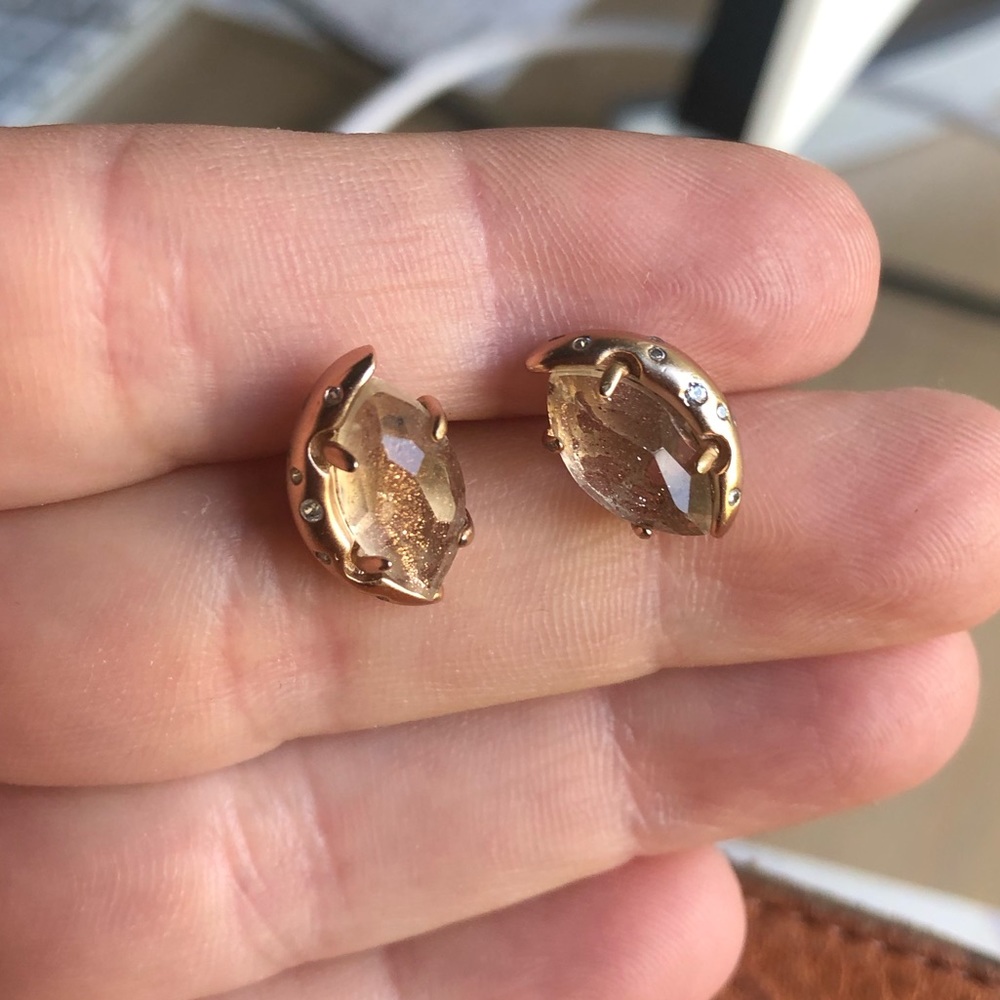 Kendra Scott | Crescent Moon Stud Earrings